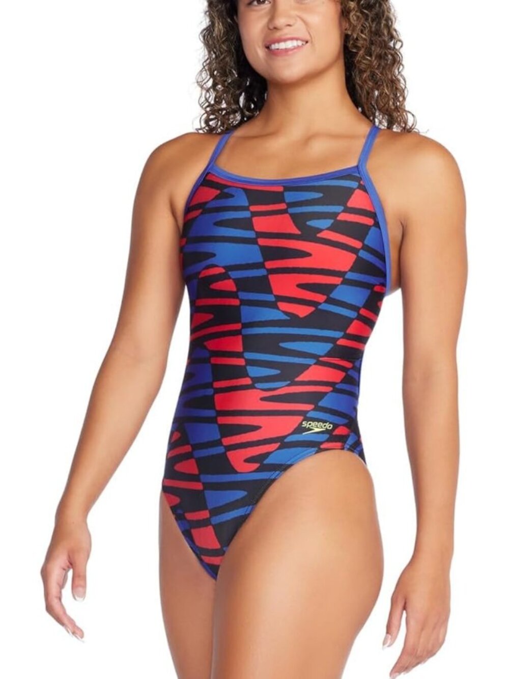 Speedo Jr. Girl's Endurance Racing Cut Swimsuit Size 28